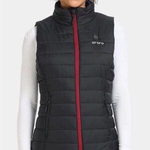 Ororo Women's Black Heated Vest